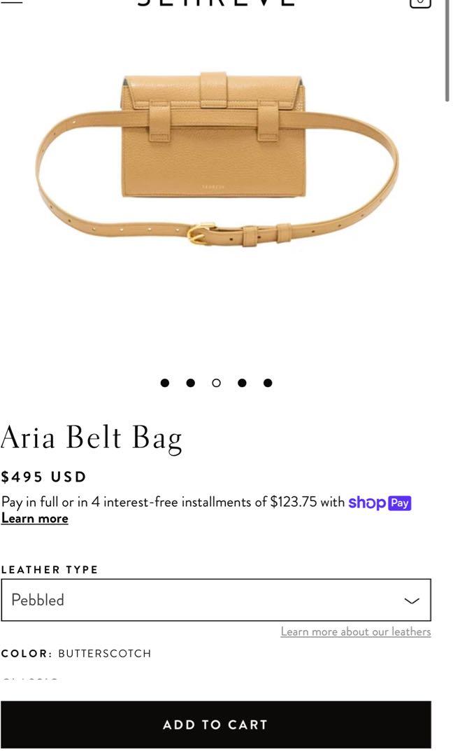 Dolce Butterscotch Aria Belt Bag