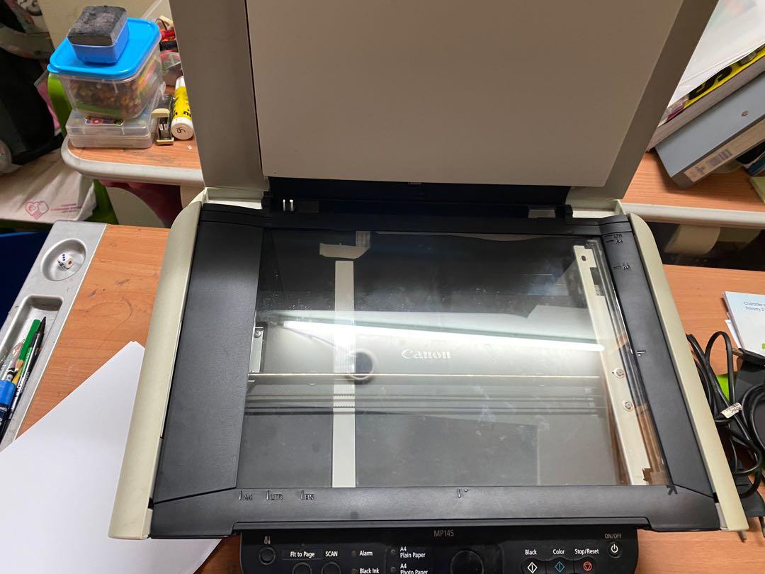 Mp145 Printer Canon printer MP145 with newly replaced black cartridge, Computers ...
