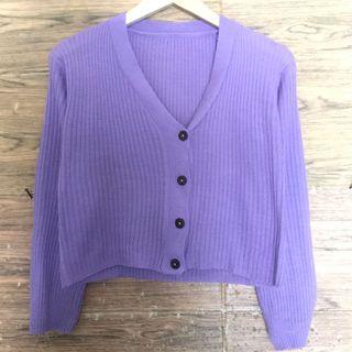 Cardigan crop(scrool kanan)NEW