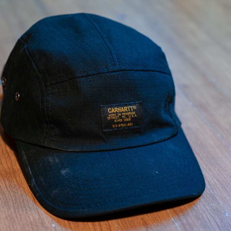 Carhartt WIP Military 5 Panels Cap 100 Authentic Material, Fesyen Pria