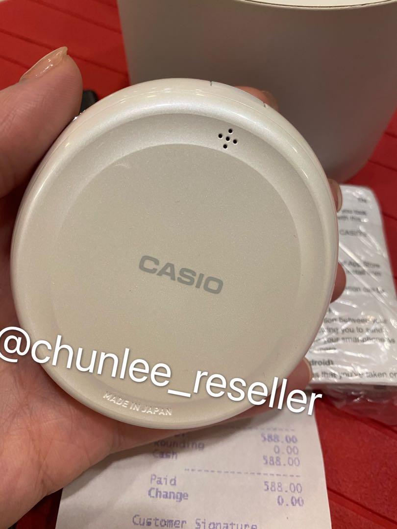 Casio TR Mini White (TRM11), Photography, Cameras on Carousell