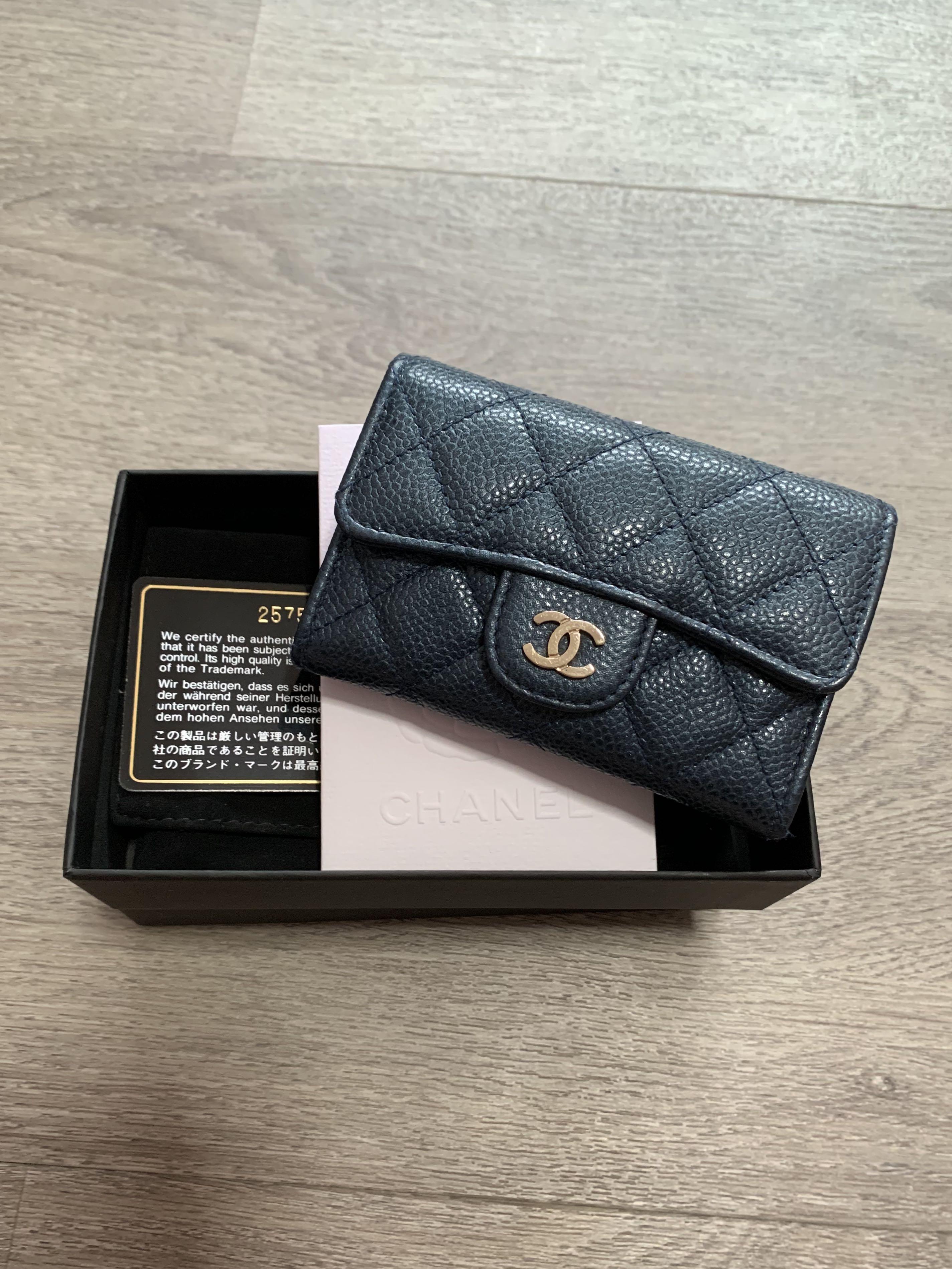 Chanel Flap Card Holder, Luxury, Bags & Wallets on Carousell