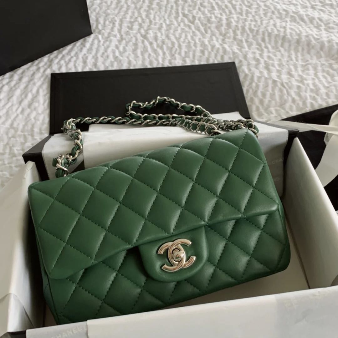 Chanel Black Quilted Lambskin Mini Rectangular Classic Flap Gold Hardware  2021 Available For Immediate Sale At Sothebys