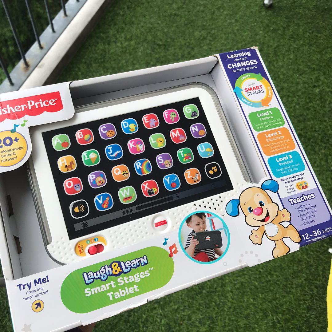 clearance fisher price laugh learn tablet