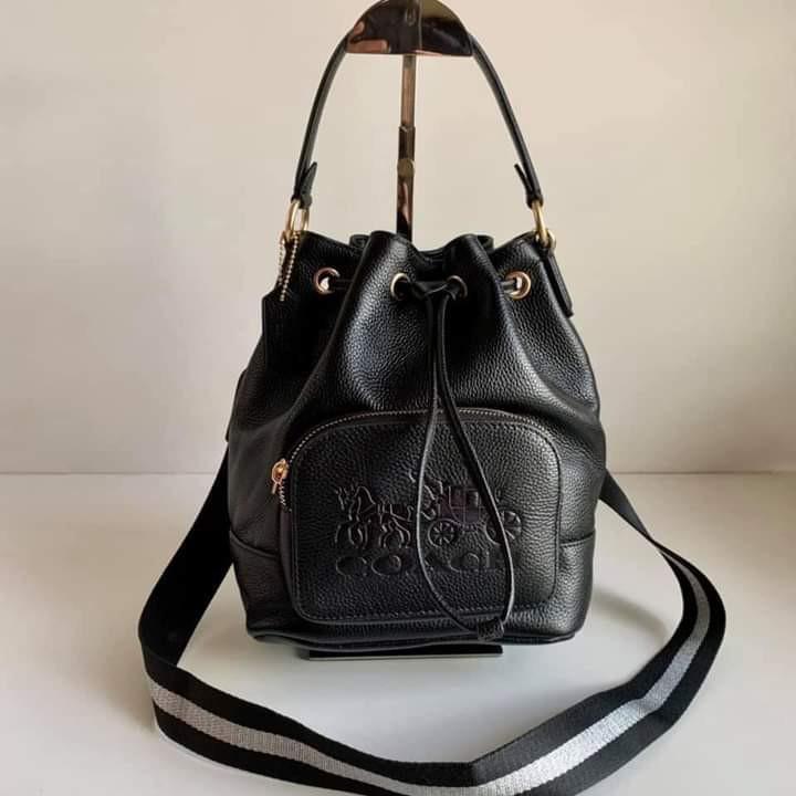 Jes drawstring bucket bag coach clearance