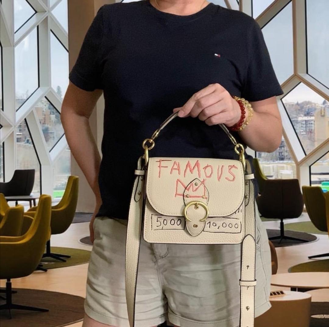 coach x basquiat famous