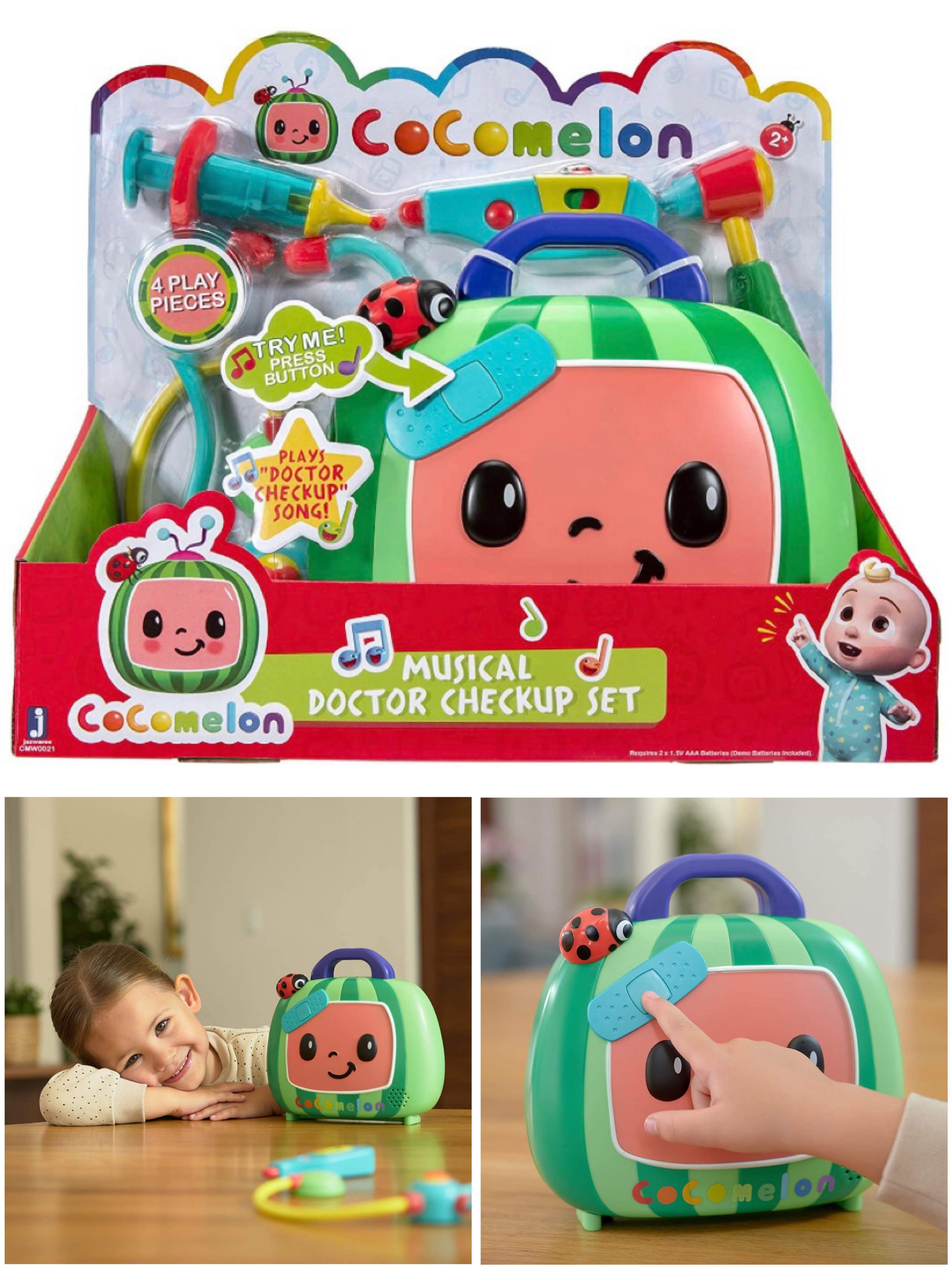 cocomelon musical doctor checkup set