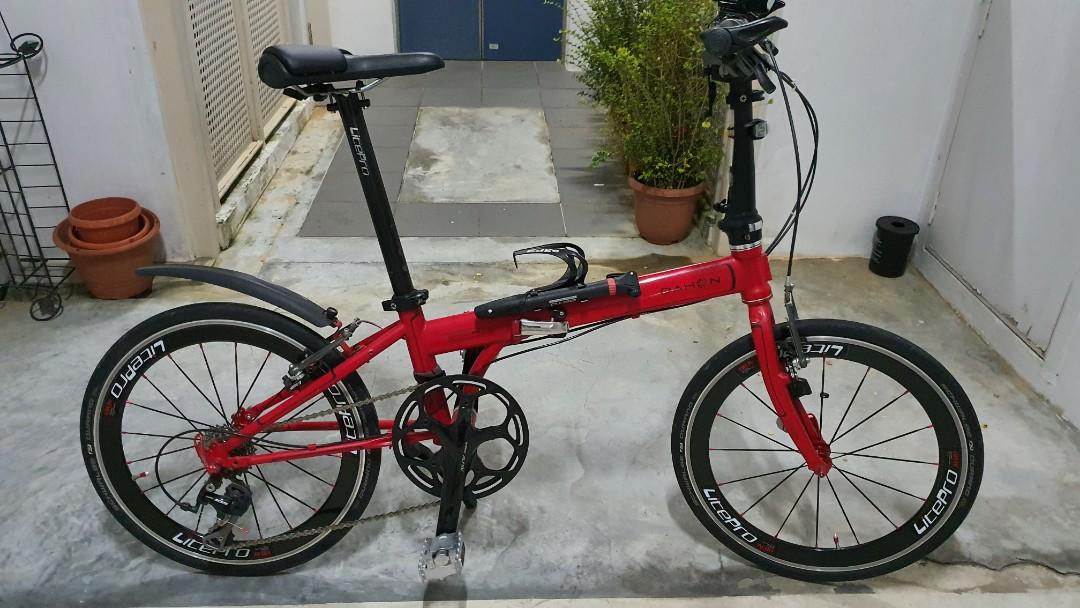 Dahon speed P9 folding bicycle Sports Equipment Bicycles Parts Bicycles on Carousell