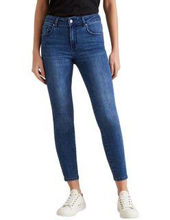 Dark Denim High Waisted Skinny Jeans