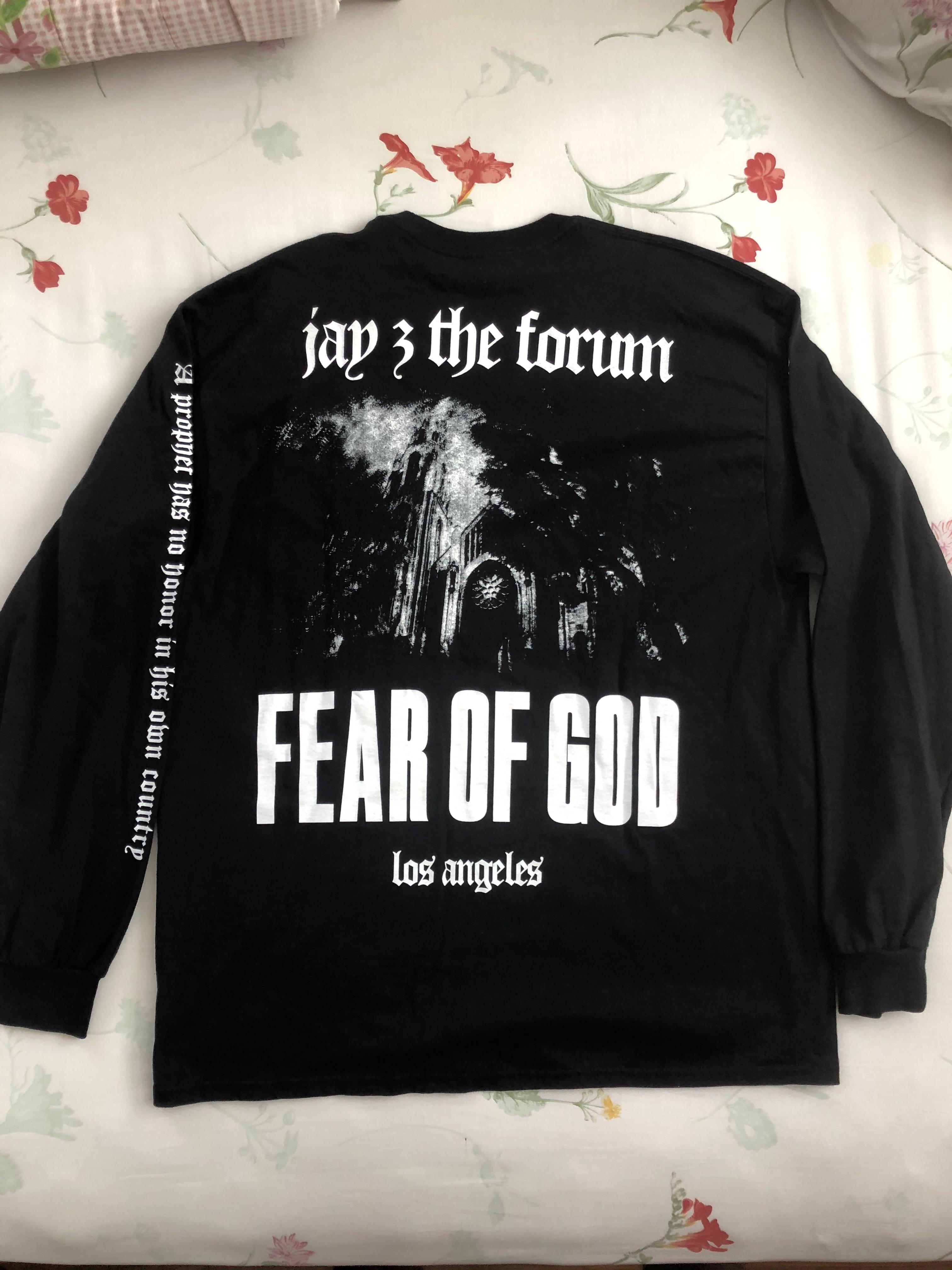 Fear of God x Jay Z 4:44 Tour Merch