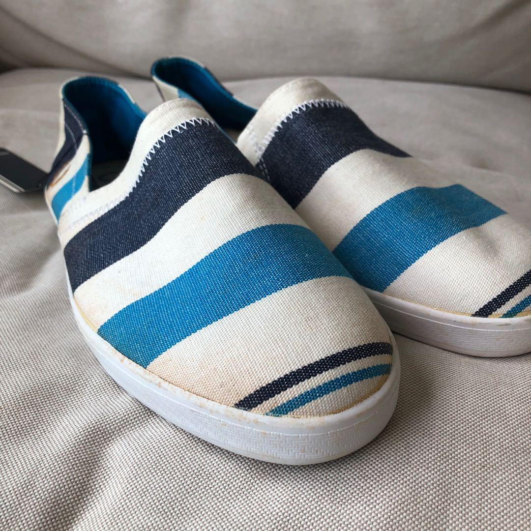 Fred perry clearance slip on shoes