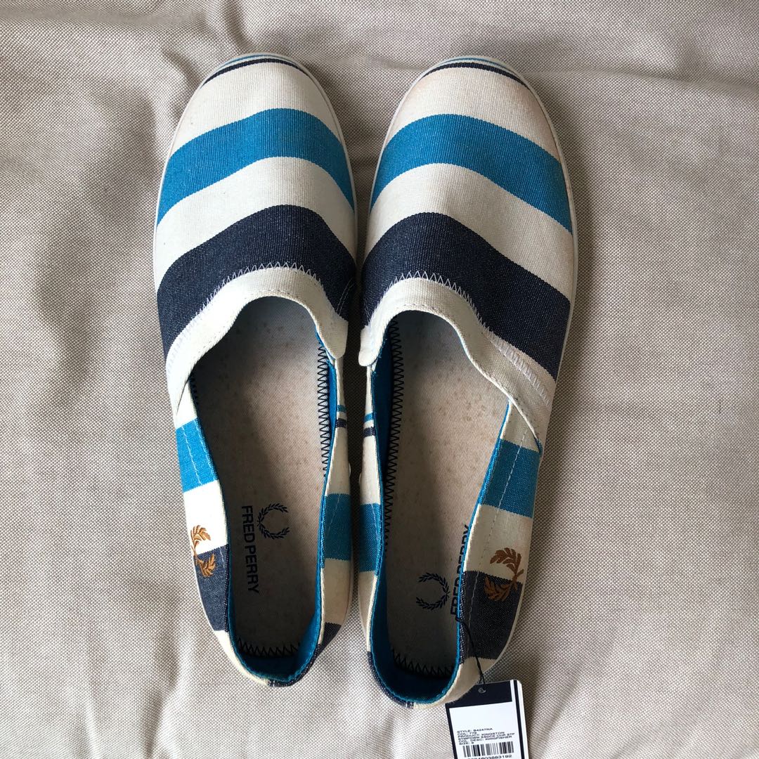 Fred Perry Slip on Shoes brand new 9 10 size UK 9 or EU 43