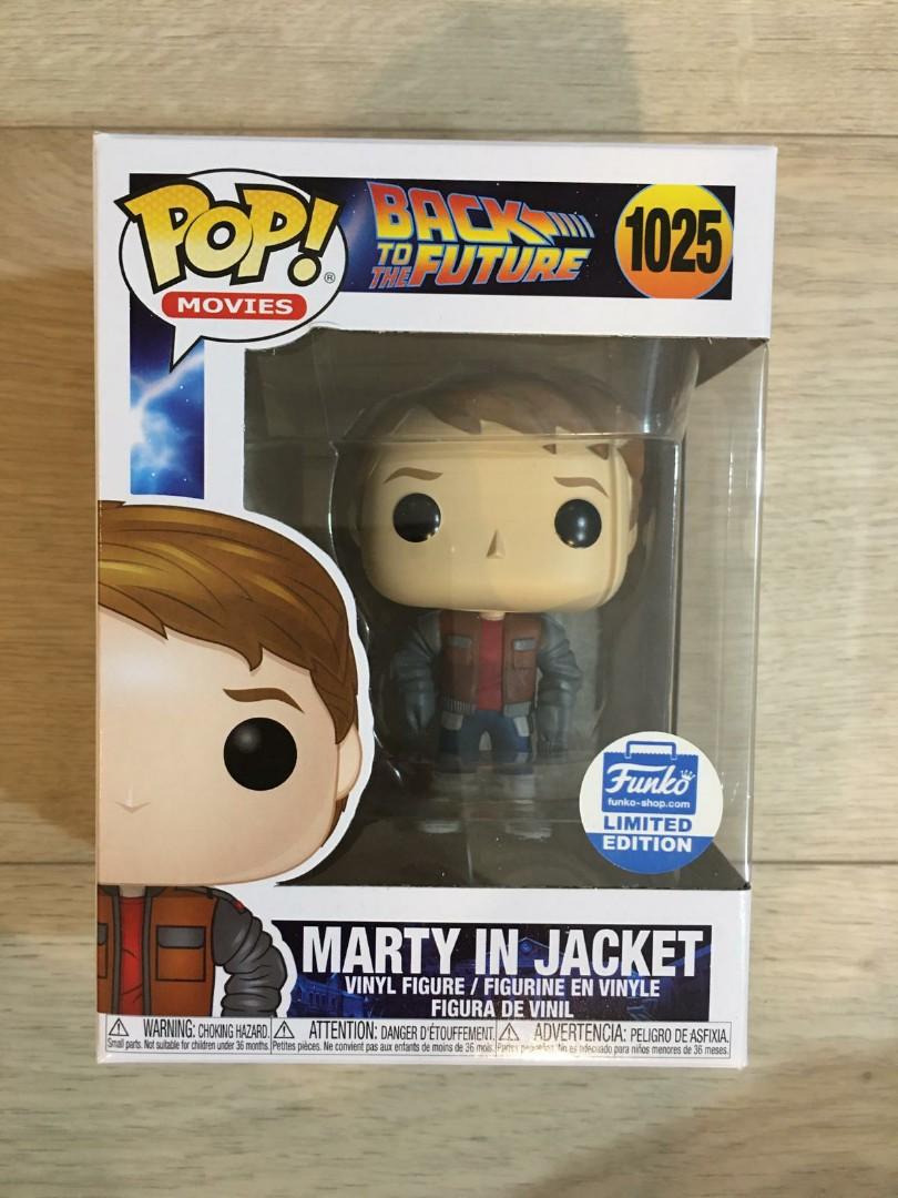 funko pop marty in jacket