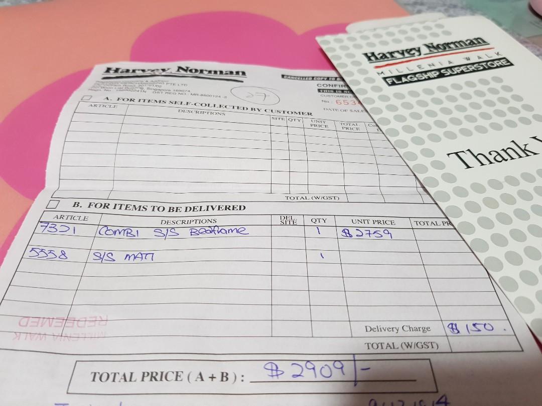 Harvey Norman Triple Bunk Bed Combi with shelf, storage n ladder