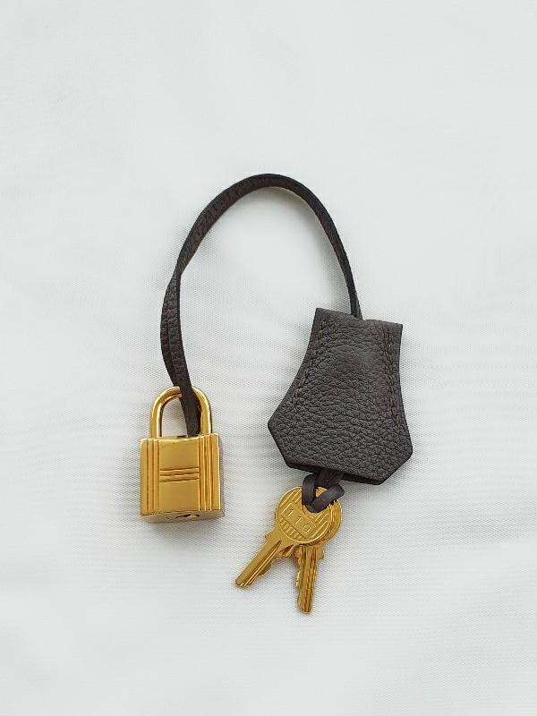 Herm s Clochette Bag Charm with Lock Keys greatasgifts Women s