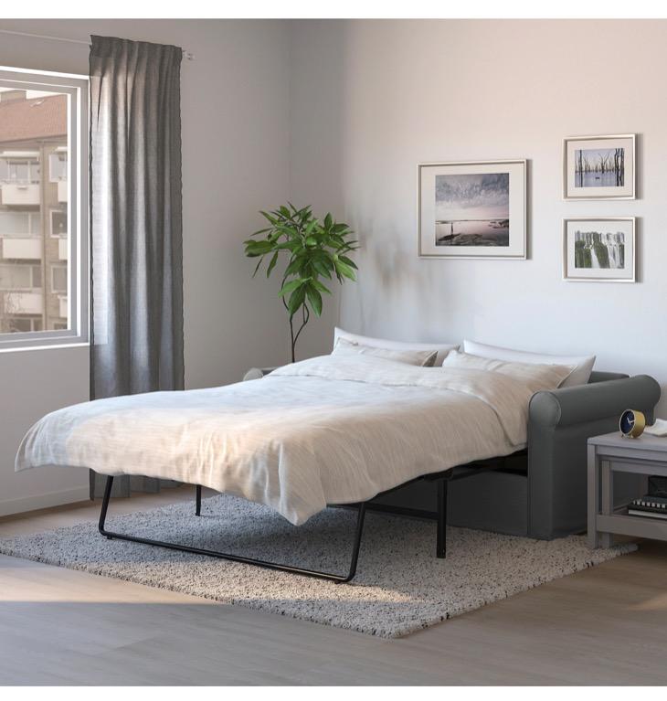 IKEA Sofa Bed. 2 Seater. Gronlid. Grey., Furniture & Home Living
