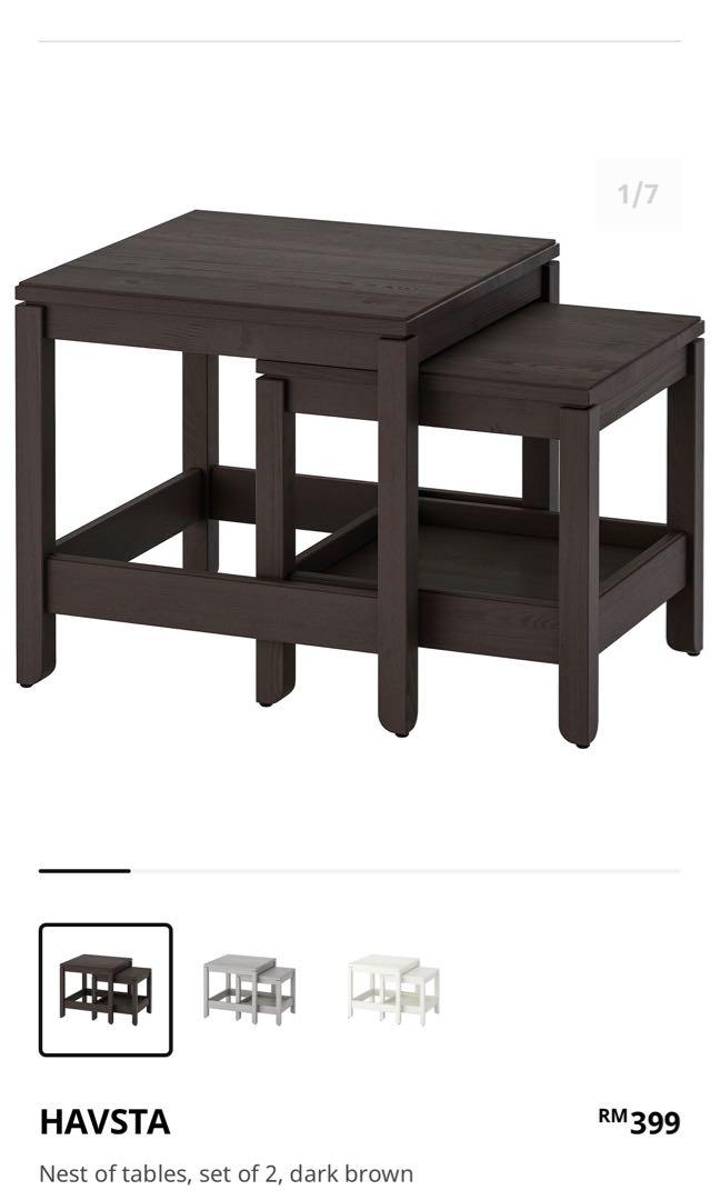 IKEA Havsta (SideTable / Coffee Table) 1 Unit (New), Furniture & Home