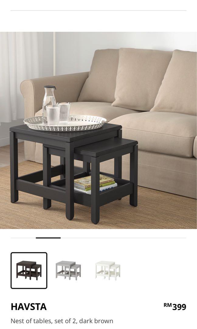 IKEA Havsta (SideTable / Coffee Table) 1 Unit (New), Furniture & Home