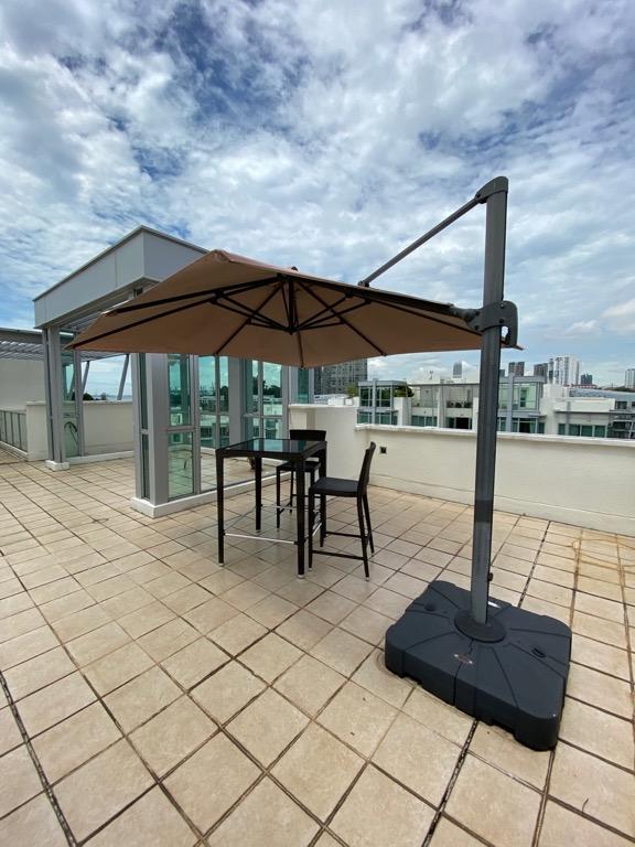 Jarder cantilever parasol set store