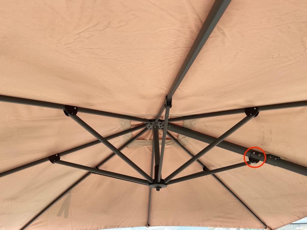 Jarder cantilever parasol 2025