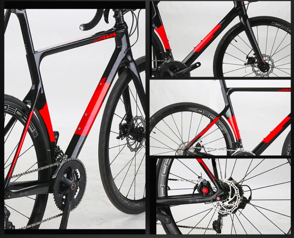 Java Vesuvio Disc Carbon Shimano 105 Road Bike, Sports Equipment ...