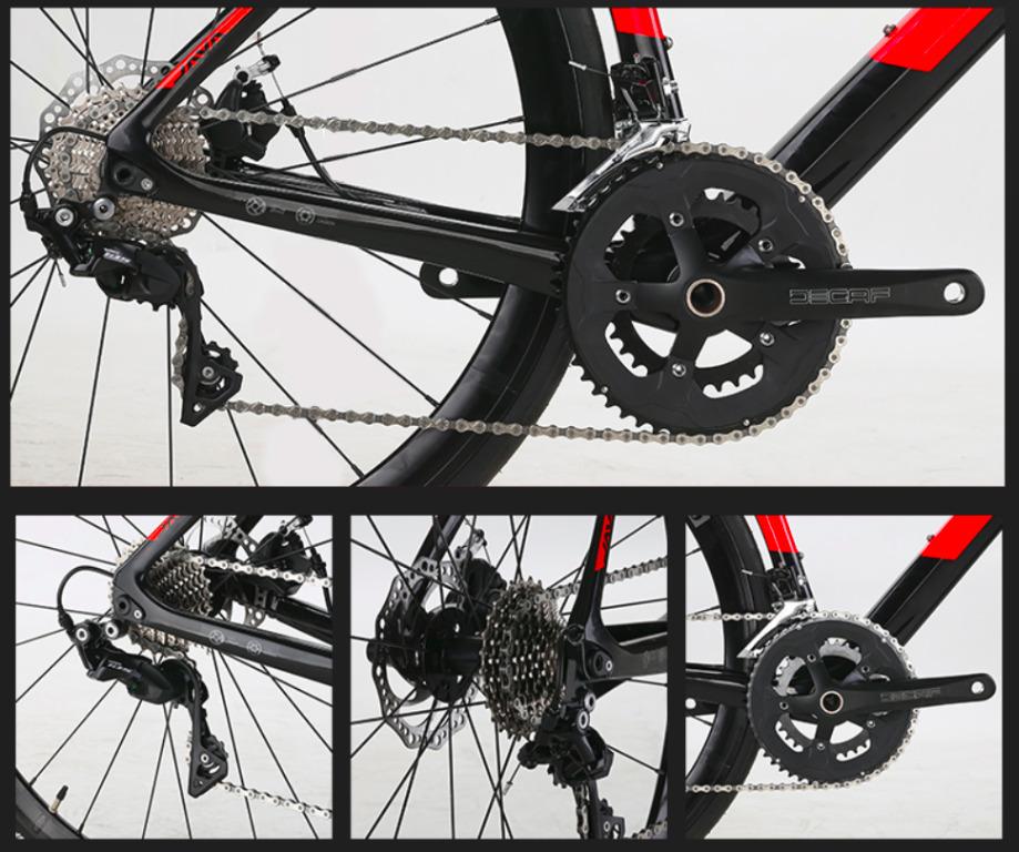 Java Vesuvio Disc Carbon Shimano 105 Road Bike, Sports Equipment ...