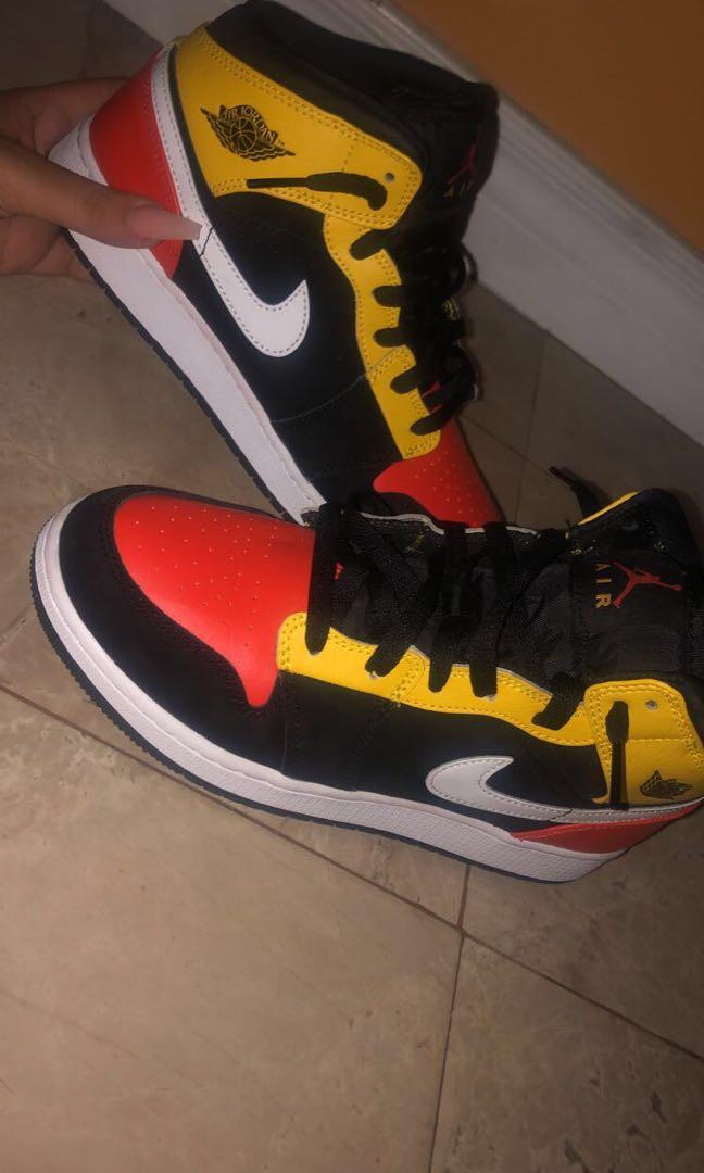 black amarillo orange