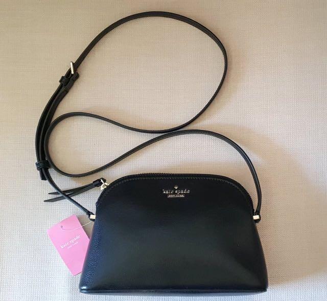 Kate spade black sling bag, Women's Fashion, Bags & Wallets, Cross-body Bags  on Carousell