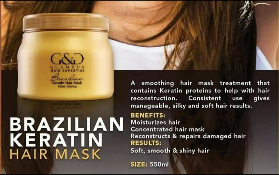 glamour keratin cream