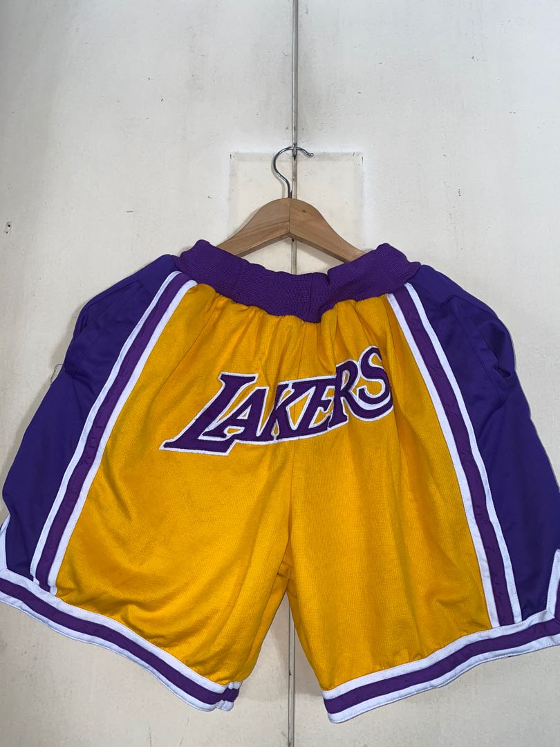 lakers jersey short