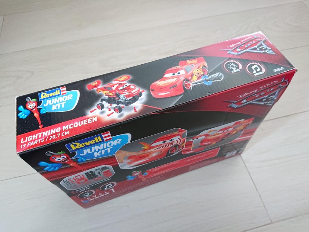 Lightning McQueen Revell Junior Kit Cars 3, 兒童＆孕婦用品, 嬰兒玩具- Carousell