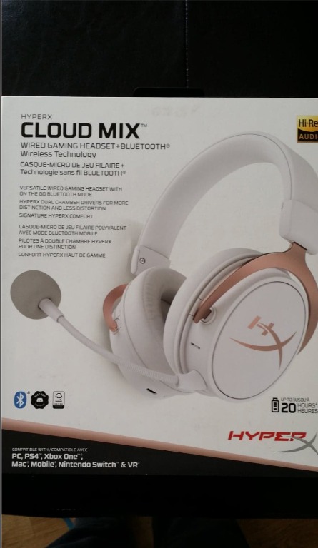 Hyperx cloud 2 rose gold top