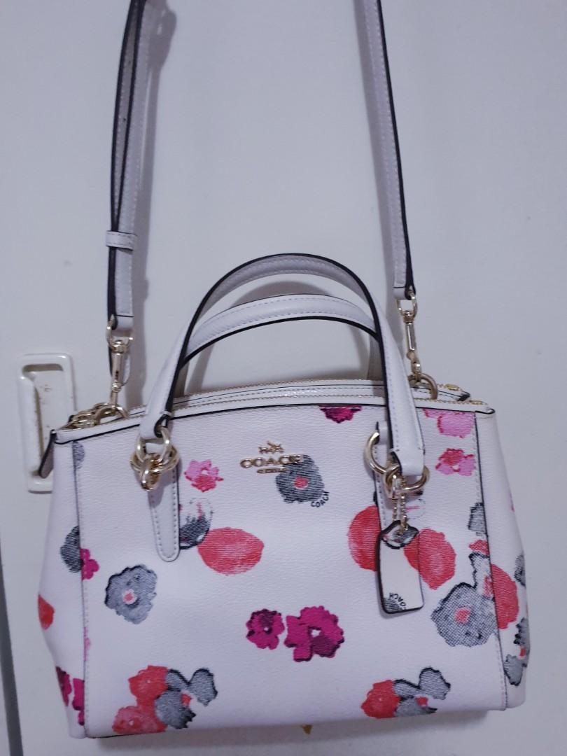 Coach cherry shop blossom bag
