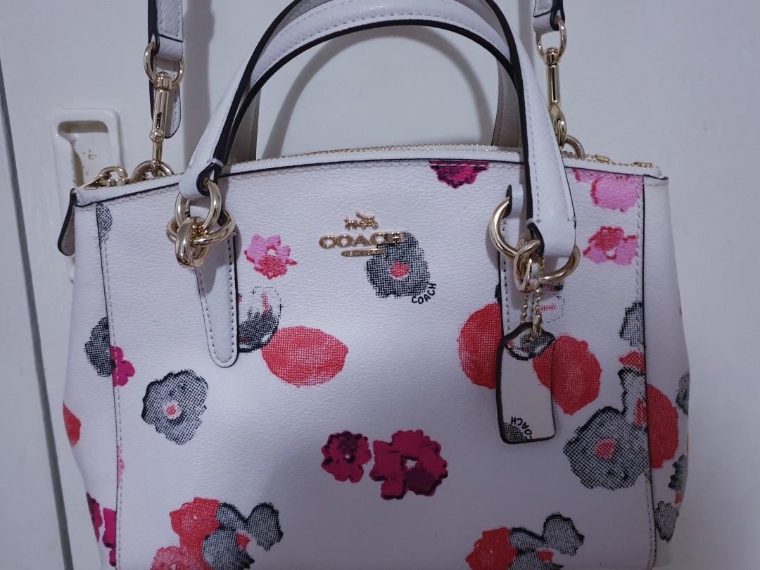 Coach cherry shop blossom bag