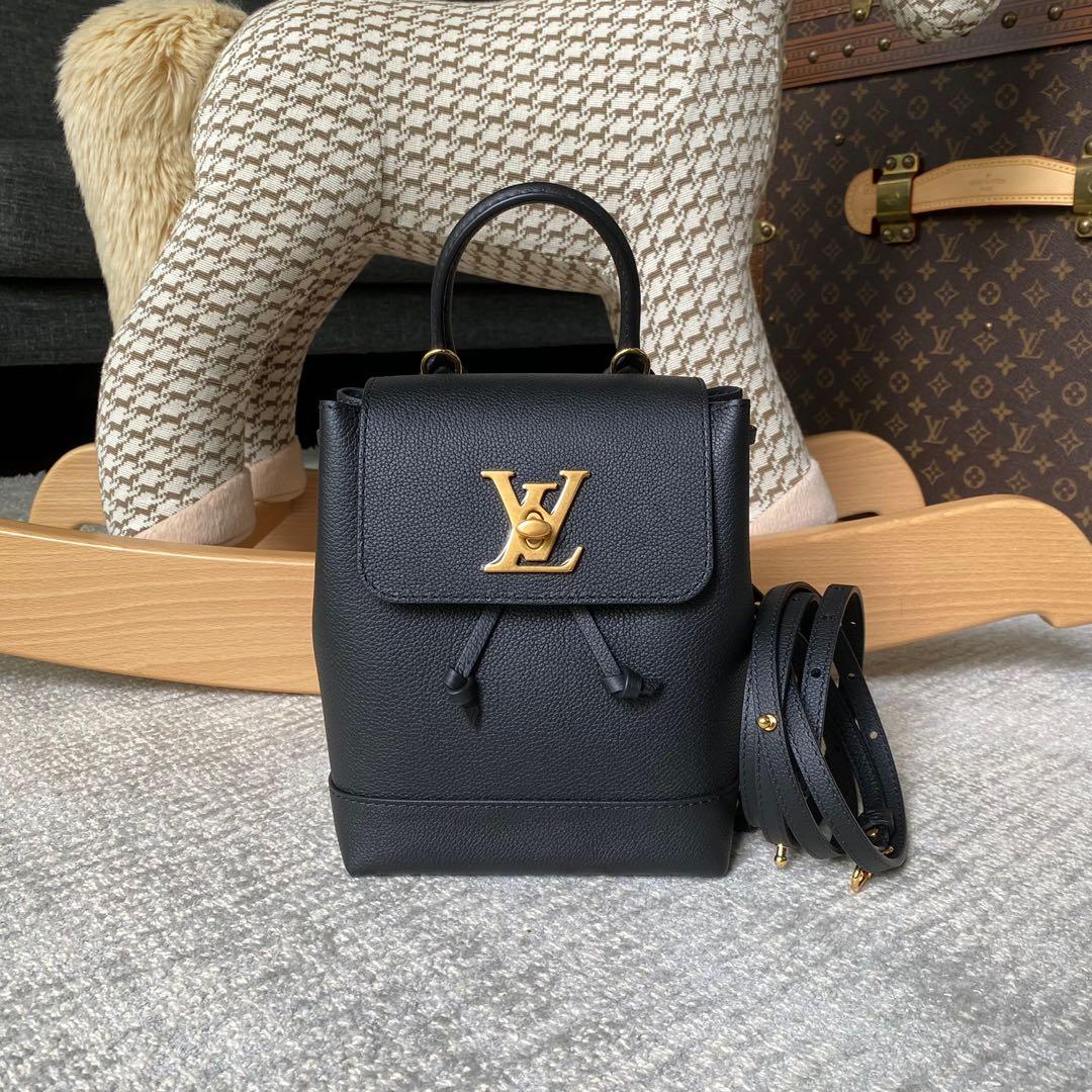 LV Lockme Backpack Mini Noir, Women's Fashion, Bags & Wallets, Purses &  Pouches on Carousell