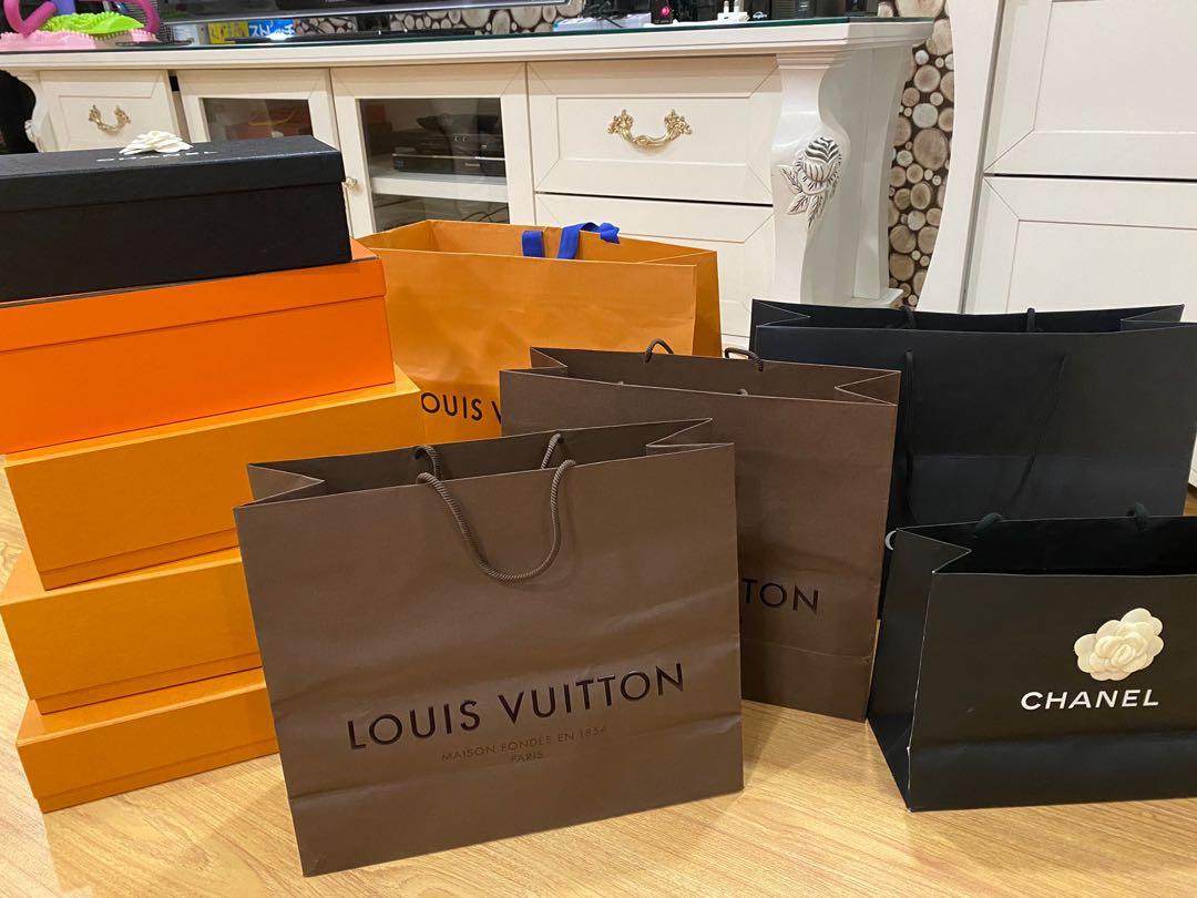 Luxury Brand Shopping Gift Paper Bag Set Hermes Louis Vuitton Gucci etc.  14127 - Organic Olivia