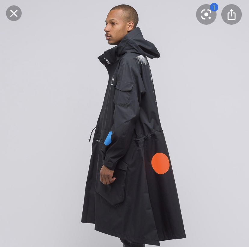 Nike x off white raincoat hotsell