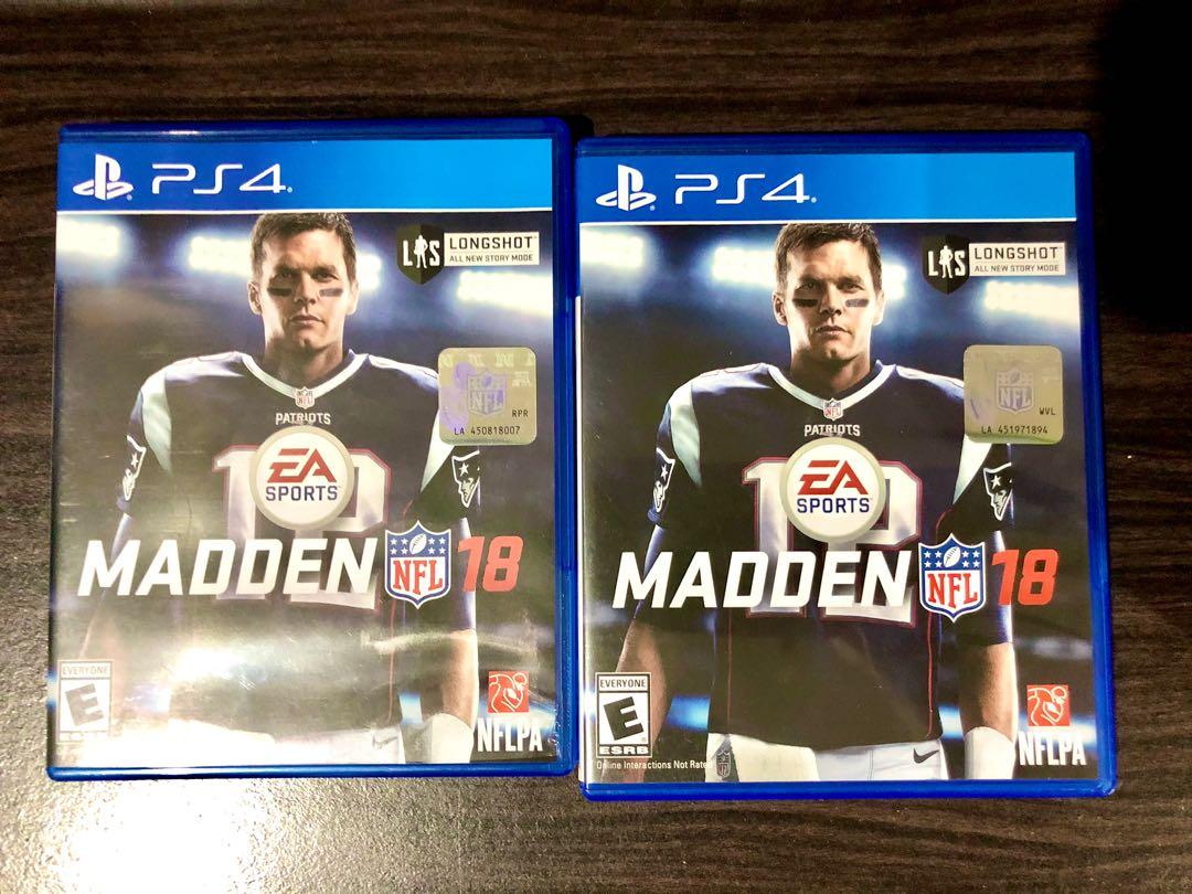 Ps4 Madden 18 For Sale Video Gaming Video Games Playstation On Carousell
