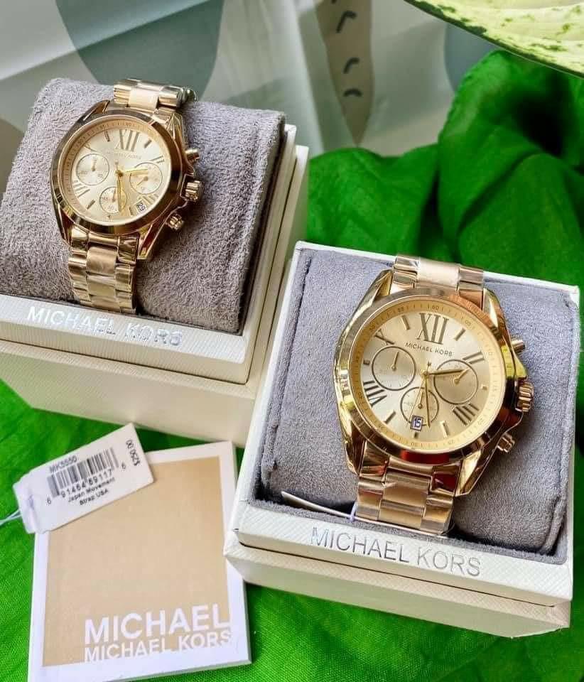 Michael Kors Couple Watch Womens Fashion Watches  Accessories Watches  on Carousell