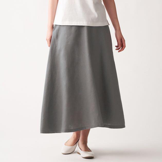 Linen skirt muji shop