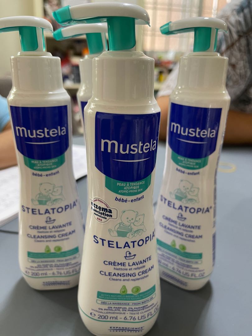 mustela stelatopia cream cleanser