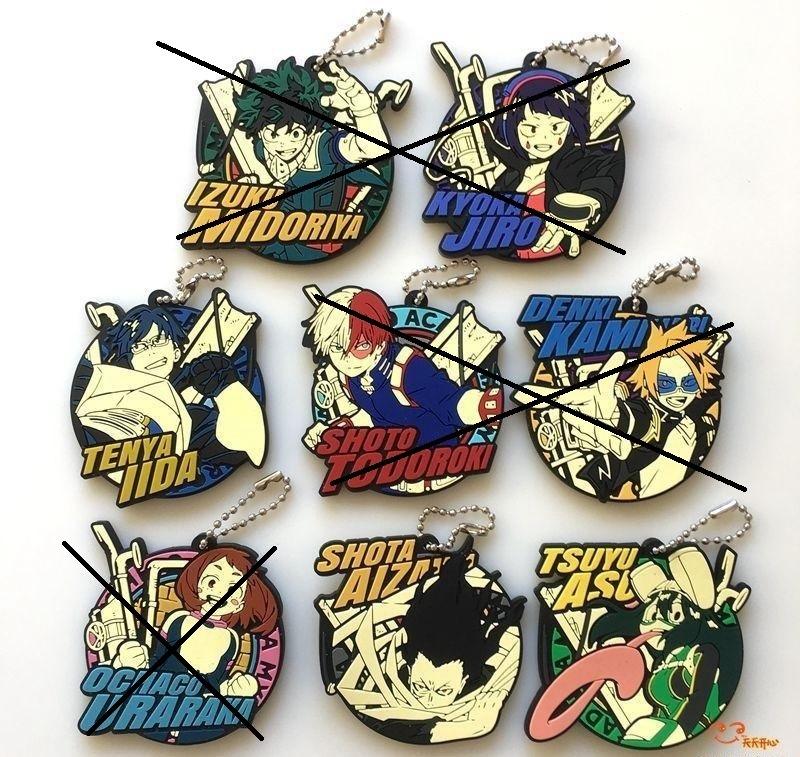 My Hero Academia Kaguya Sama Wa Kokurasetai Zombie Land Saga Keychain Entertainment J Pop On Carousell