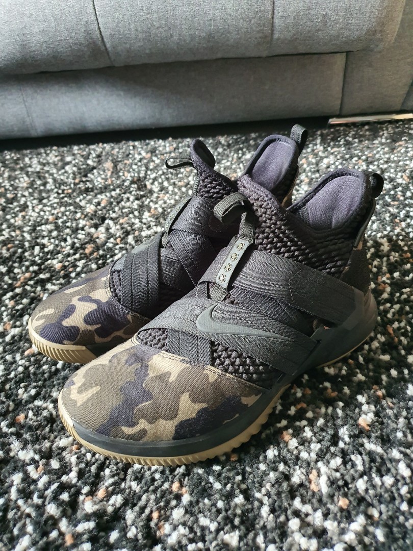 Camo lebron soldier 12 best sale