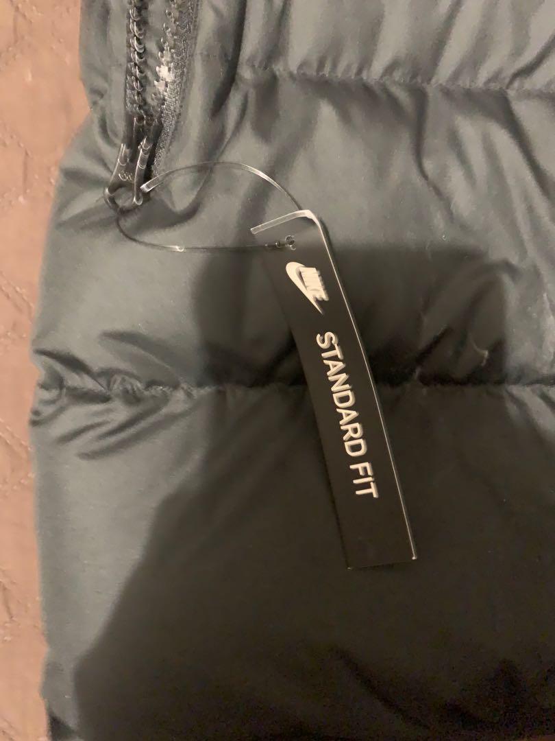 Nike white grey on sale and black jacket