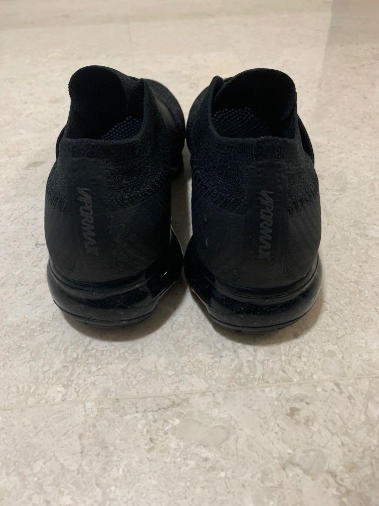 Nike Vapormax Triple Black 1.0 US 9 Men s Fashion Footwear Sneakers on Carousell