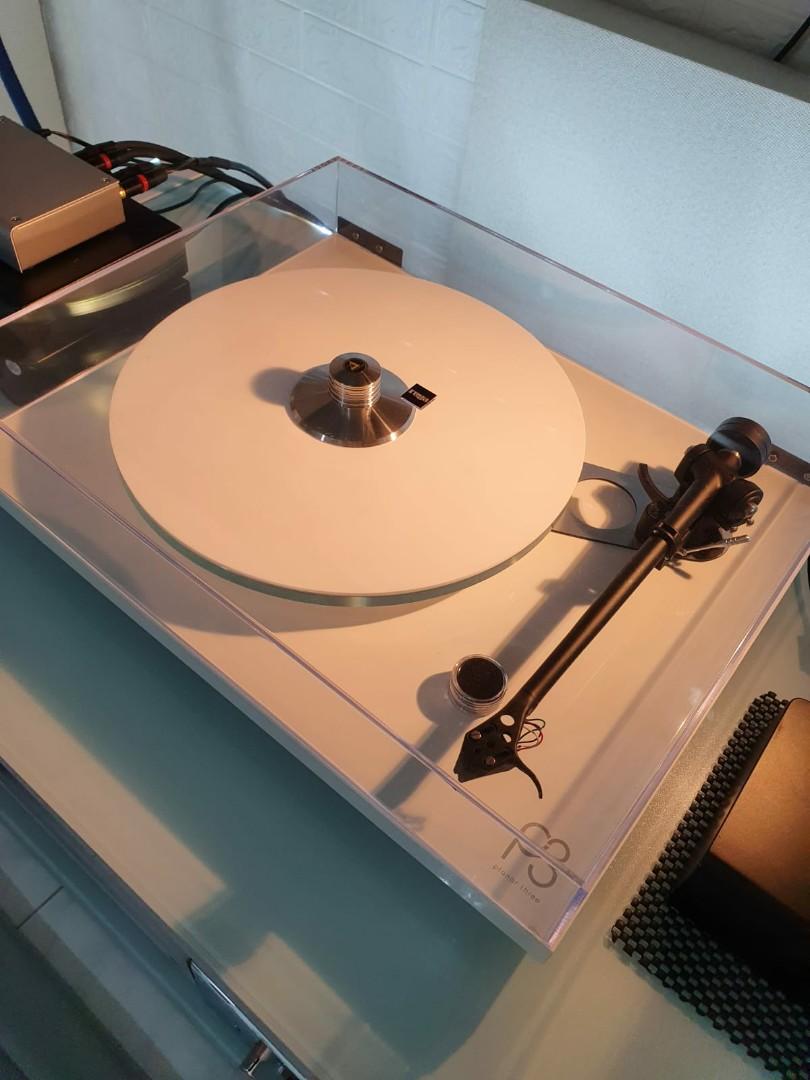 ORANGELIT CLEAR ACRYLIC TURNTABLE SLIPMAT. NEW SEALED. BEAUTIFUL BUILT