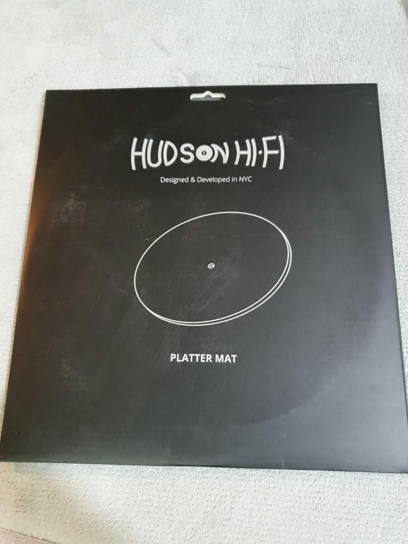 ORANGELIT CLEAR ACRYLIC TURNTABLE SLIPMAT. NEW SEALED. BEAUTIFUL BUILT