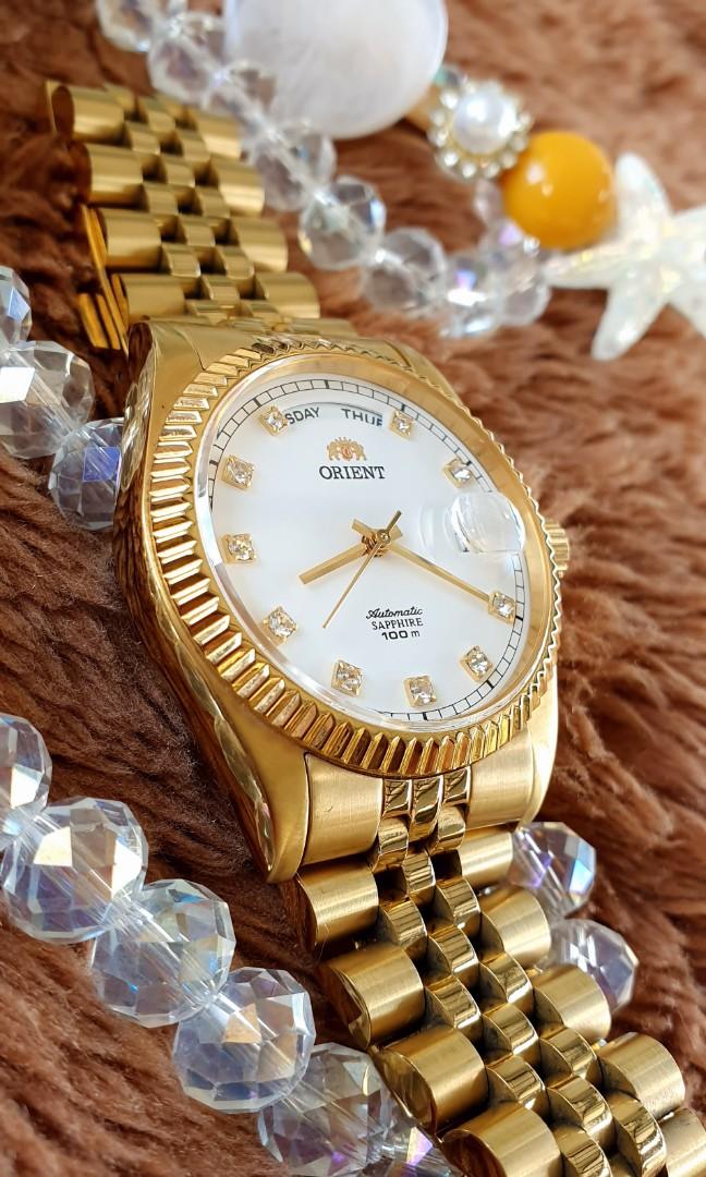 Orient with sales sapphire crystal