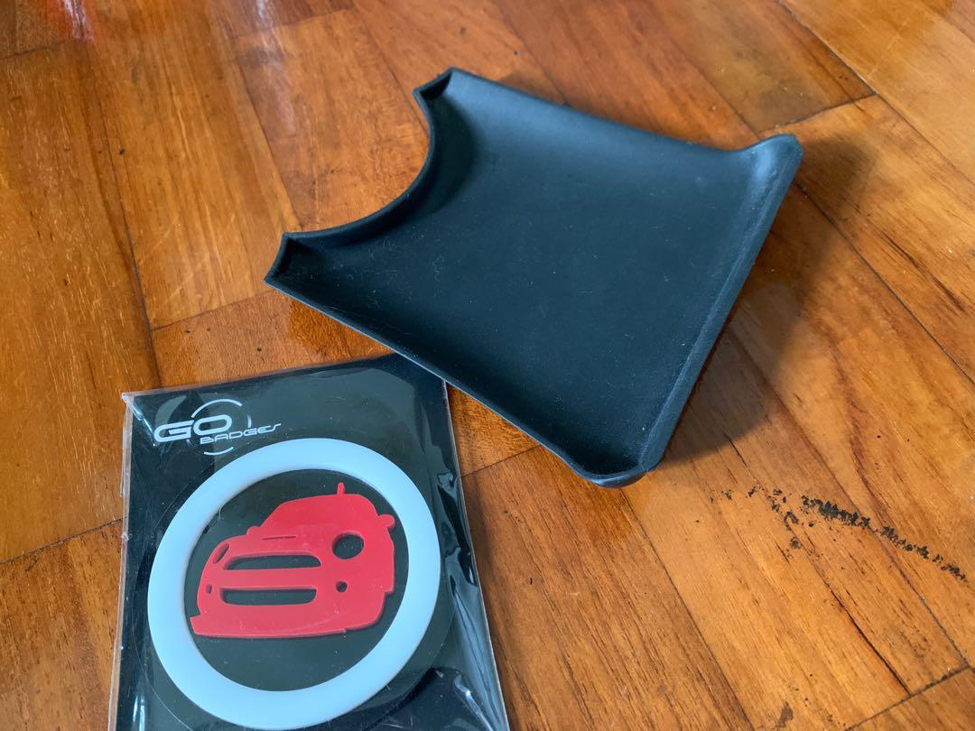 Original Mini Cooper Center Console Pad, Car Accessories, Accessories on Carousell