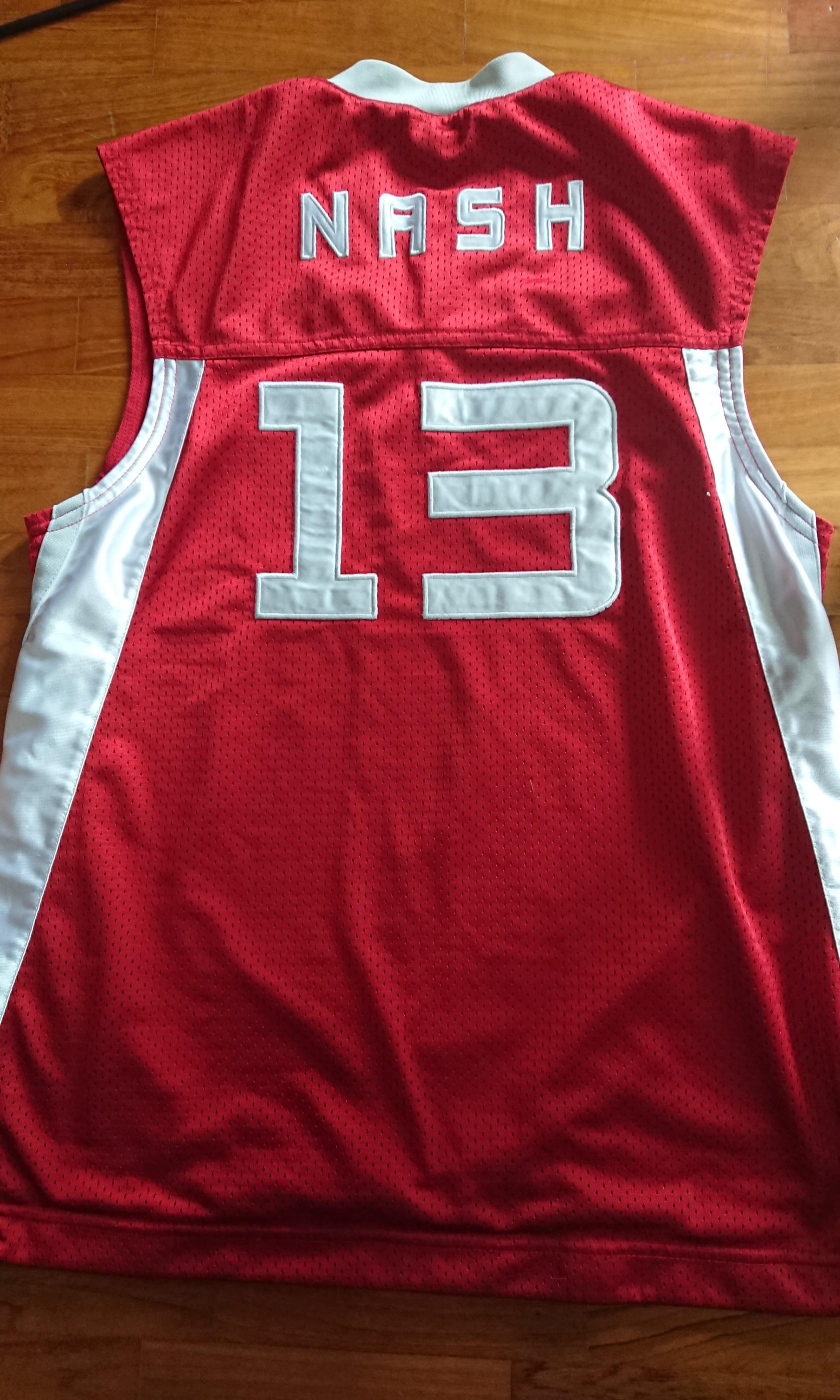 Original Nike Steve Nash United Ballers Jersey Unused M size